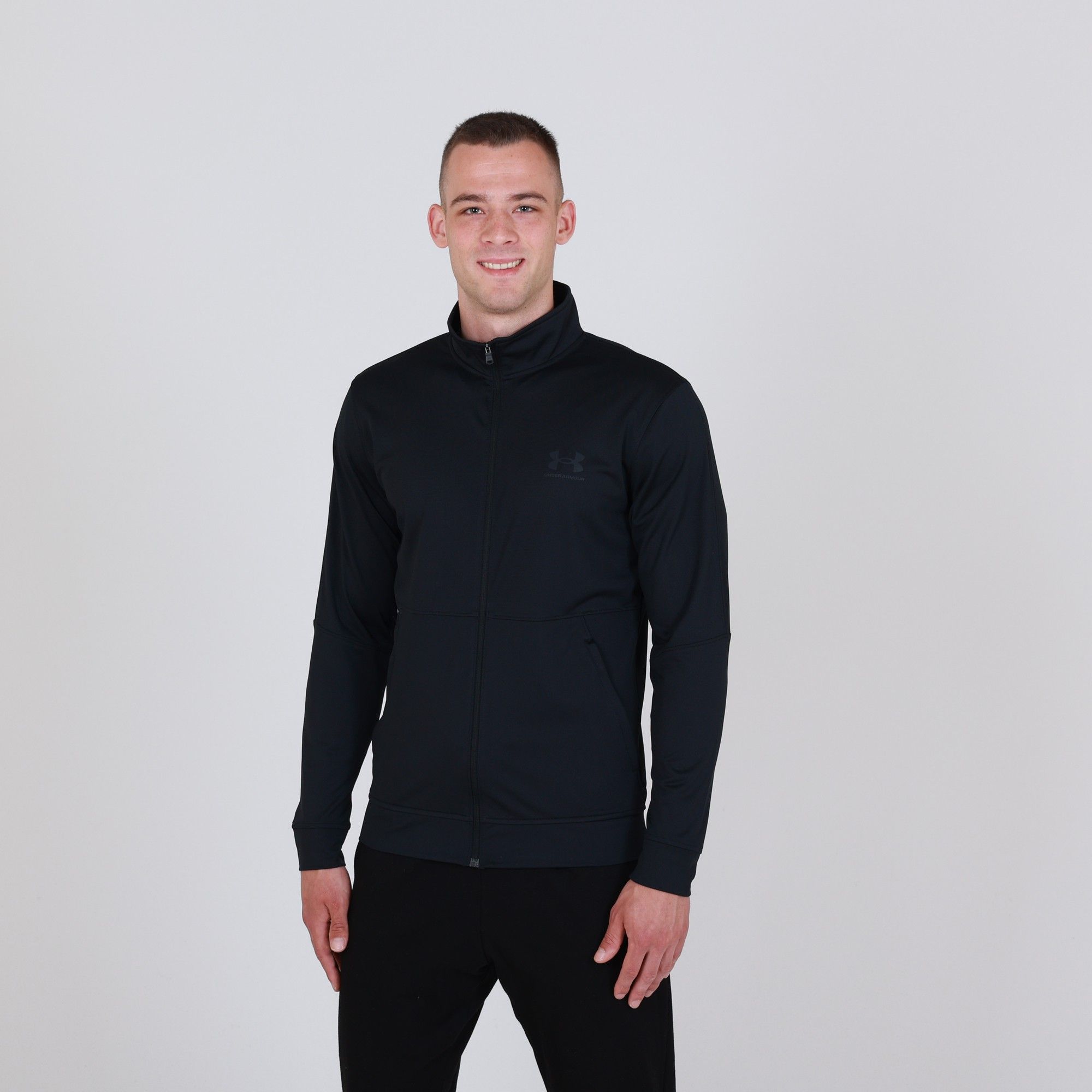 Under armour pique track jacket hotsell