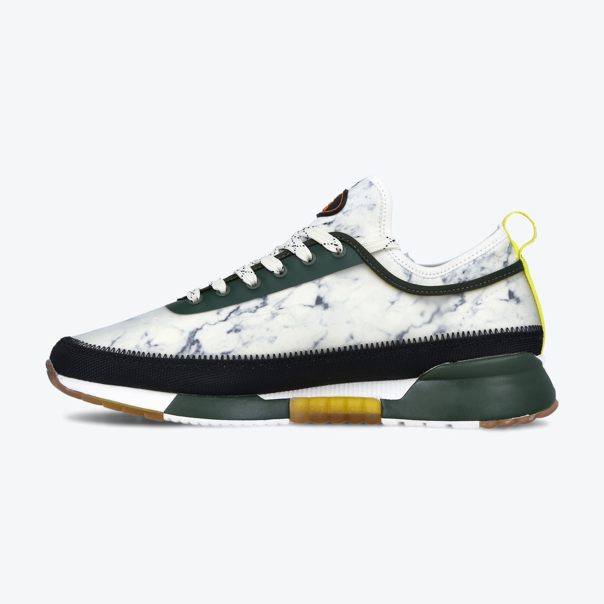 Scotch & Soda Vivex - Scarpe Da Ginnastica Uomo In Pelle Scamosciata, Suola EVA, Stringate