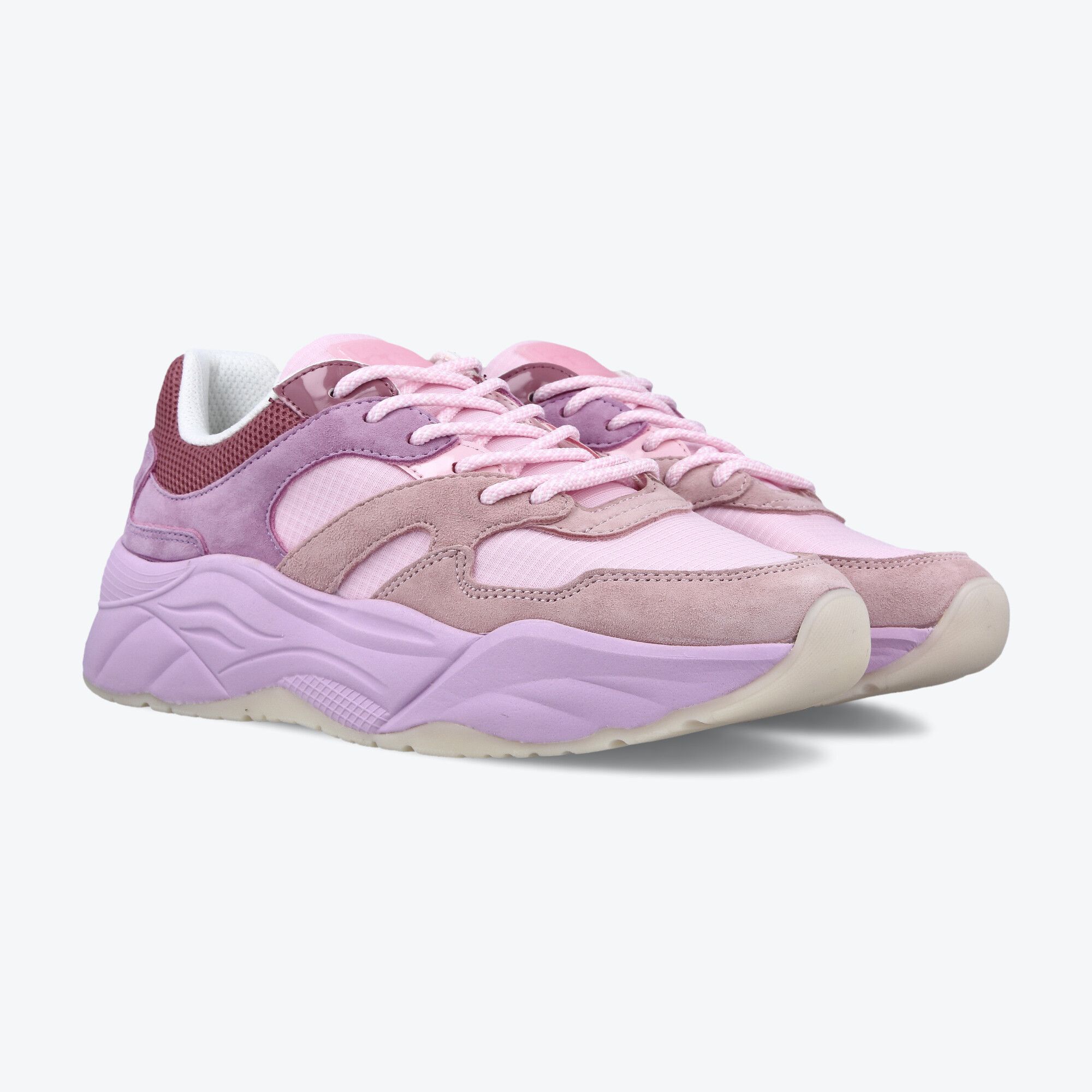 Scotch & Soda Celest suède sneakers lila/lichtgeel | wehkamp Scotch & Soda Celest suède sneakers lila/lichtgeel | wehkamp