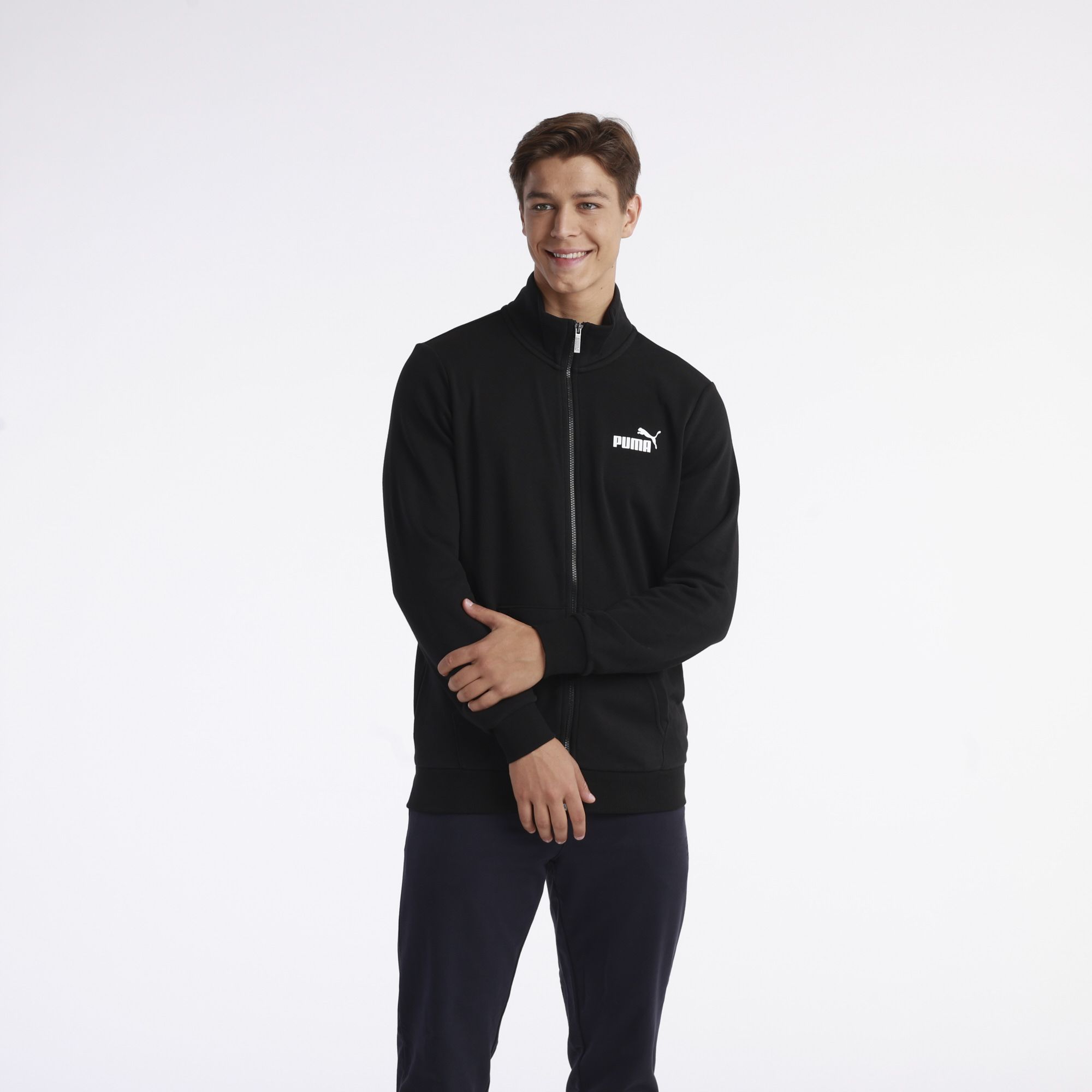 Puma ess hotsell track jacket tr