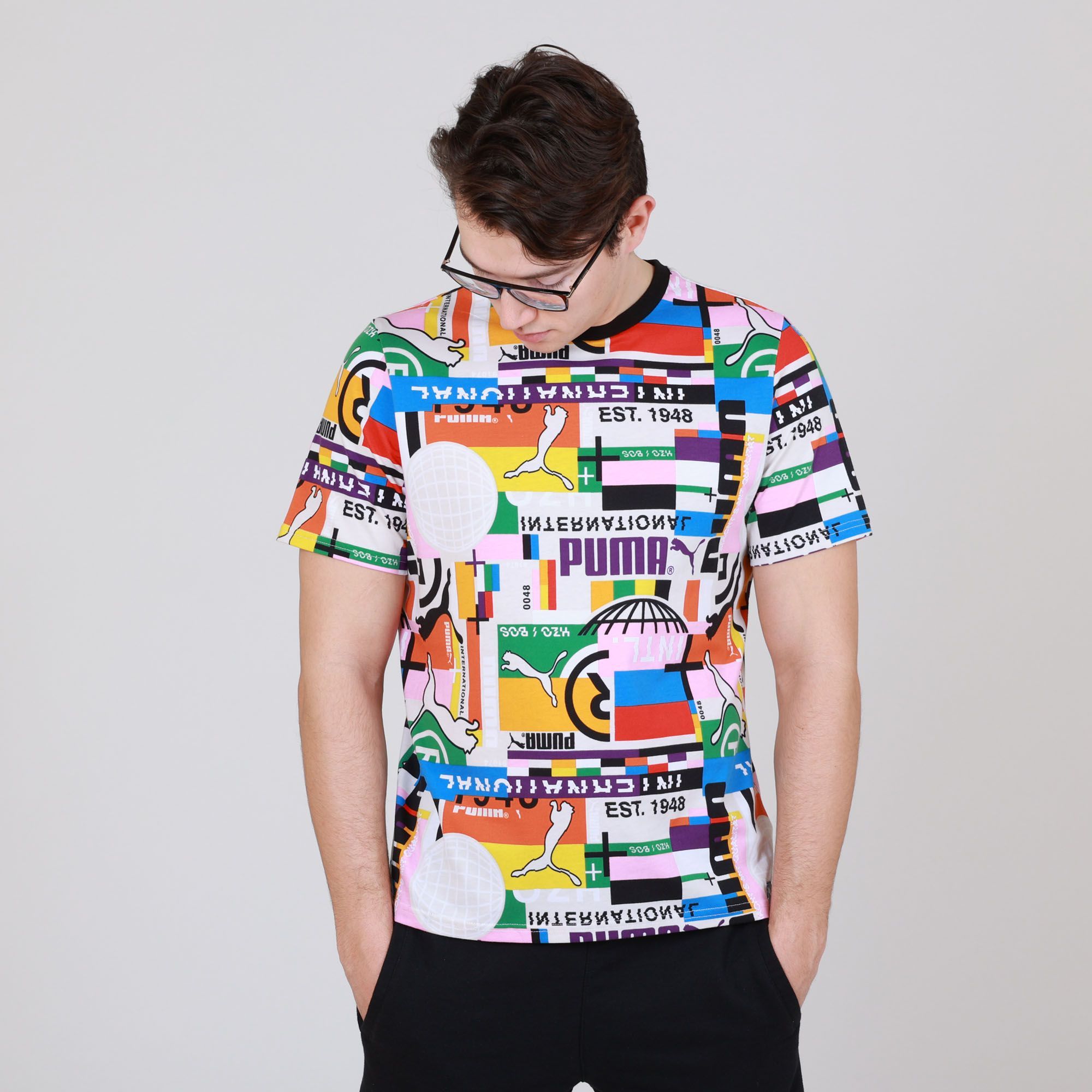 MAJICA KRATAK RUKAV PUMA INTL TEE M - 599791-02