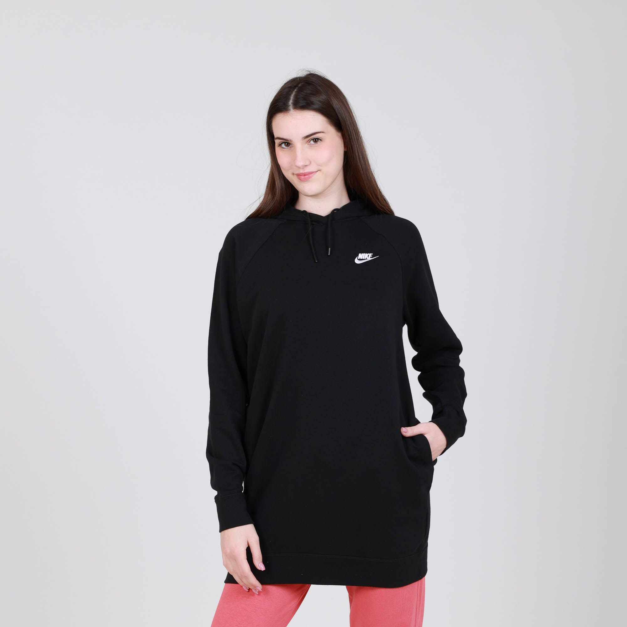 DUKS W NSW ESSNTL FLC DRESS W - BV9239-010