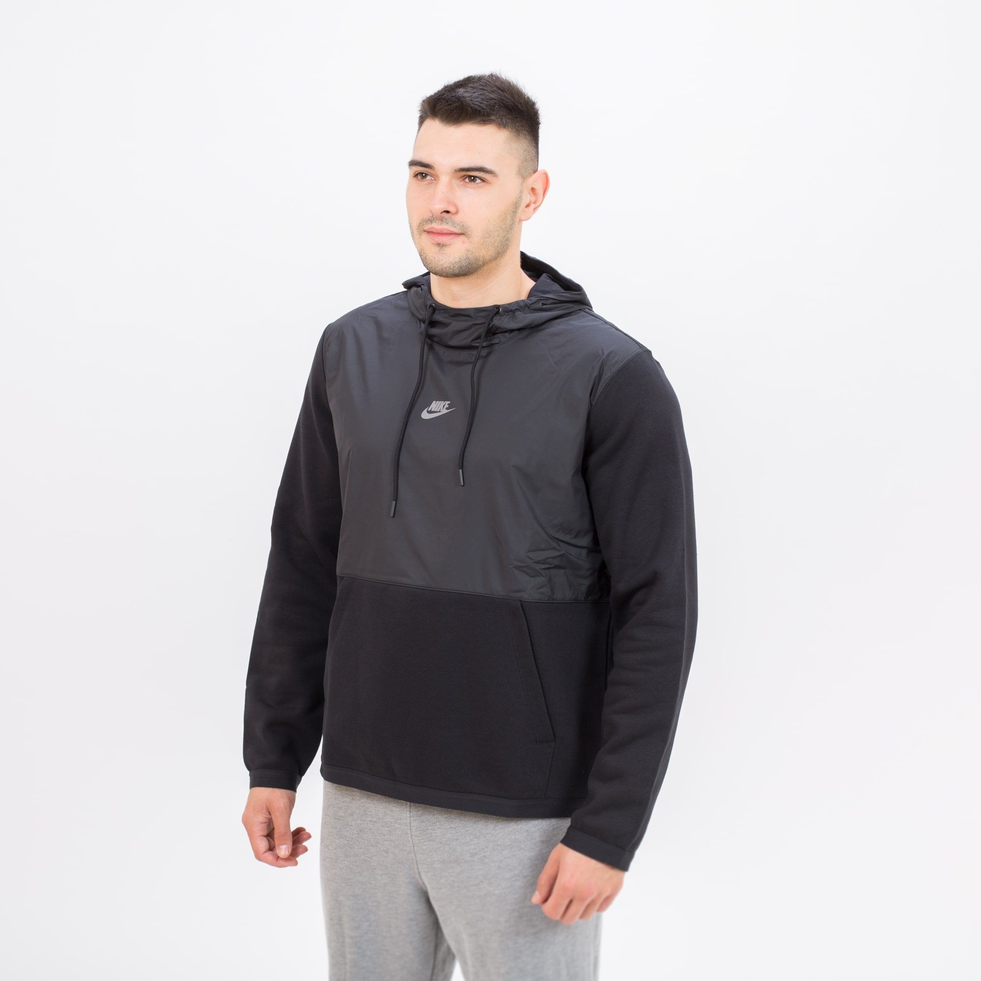 nike m nsw jdi  hoodie po flc mix