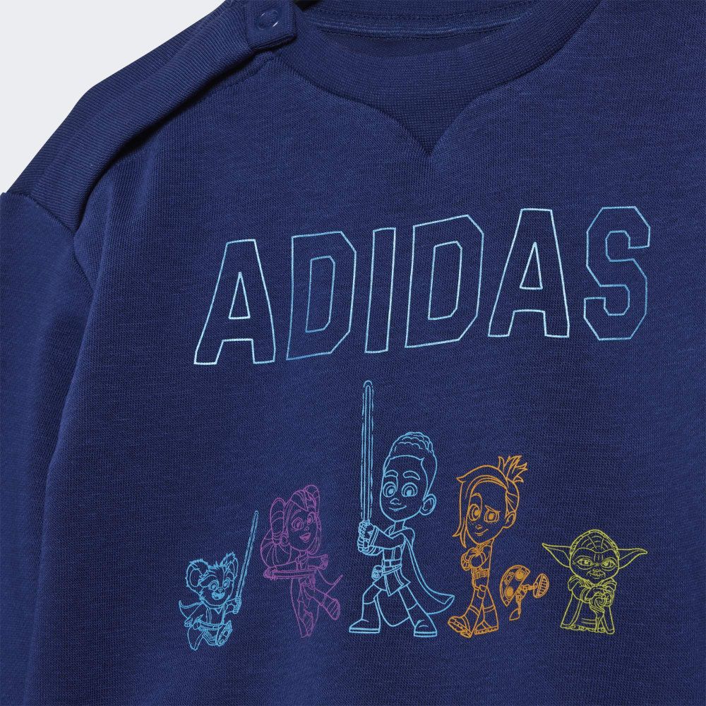 ADIDAS Trenerka x star wars young jedi crewneck and jogger set BT - IN7278
