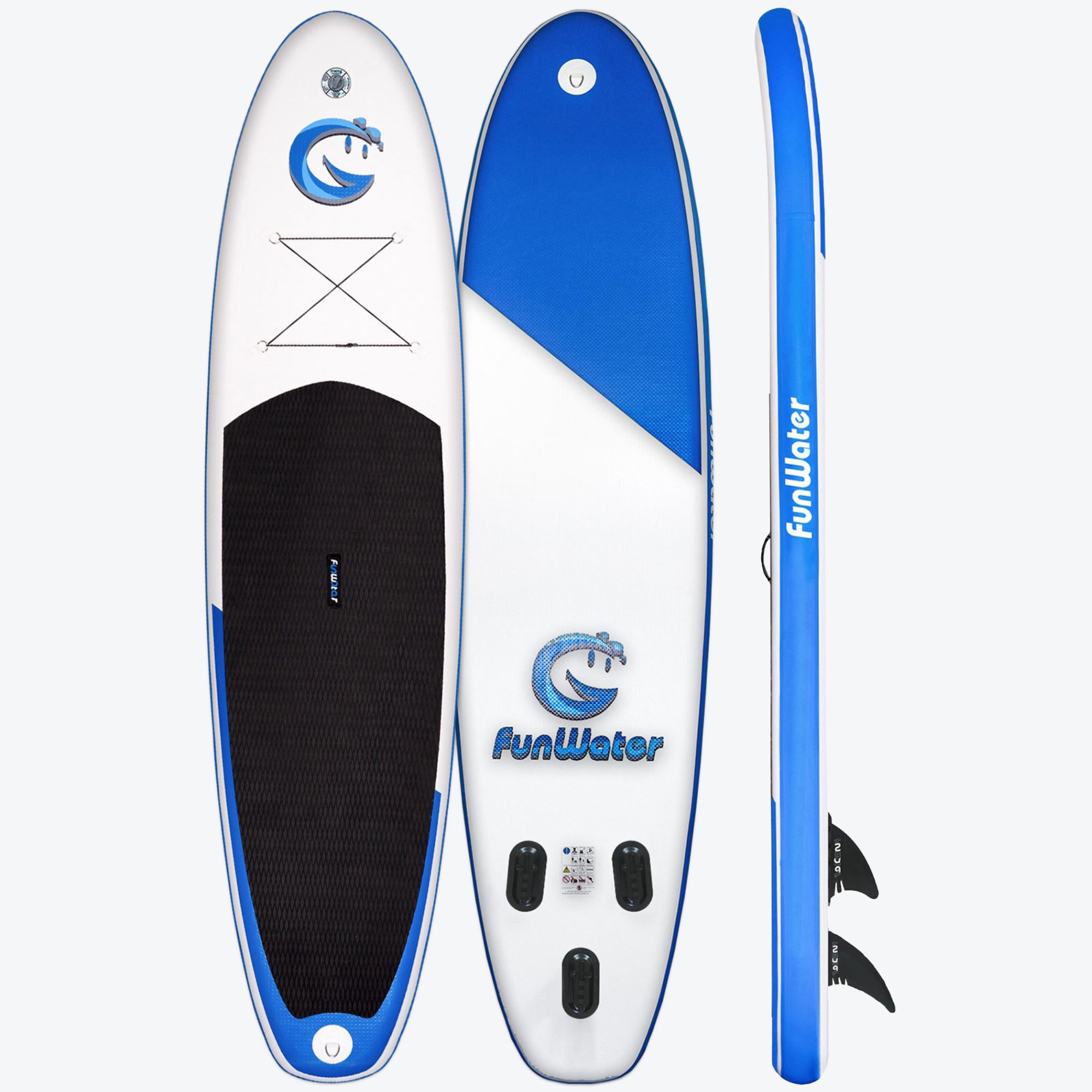 FUNWATER Sup set blue infinity white/ blue 335X82X15 - SUPFW01A