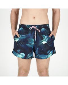 ARENA Šorc men's arena water prints beach short ao M - 007159-630#M