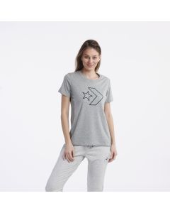 CONVERSE Majica kratak rukav core star chevron crew tee W - 10005779-A04-035#XS