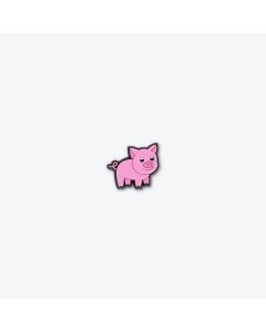 CROCS Bedž pink piggy U - 10010300