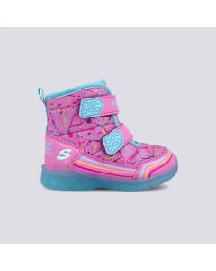 SKECHERS Čizme illumi brights power paint GT - 302653N-PKMT#22