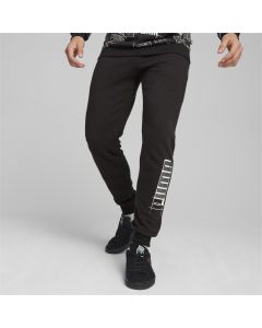 PUMA Donji deo trenerke ess+ logo lab sweatpants tr cl M - 678980-01#M