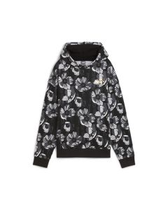 PUMA Duks sa kapuljačom ess+ class act aop hoodie tr W - 682501-01#XS