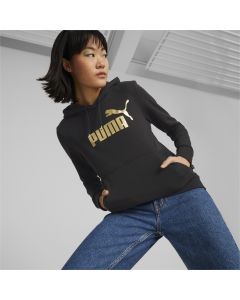 PUMA Duks sa kapuljačom ess+ metallic logo hoodie tr W - 849096-01#M