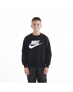 NIKE Duks k nsw club flc crew ls hbr BG - FD2992-010#S