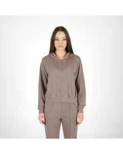 NIKE Duks sa kapuljačom nsw nk chll ft fz hdy W - FN2415-233#XS