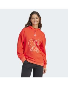 ADIDAS Duks sa kapuljacom french terry print hoodie W - IS4302#S