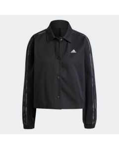 ADIDAS Duks ess camo printed 3s twill coach jacket W - IX3704#M