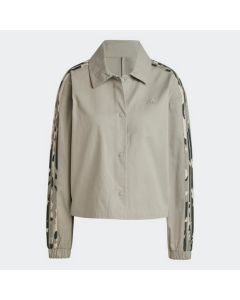 Adidas Duks essentials camo printed 3s  twill coach jacket W - IY1689#XS