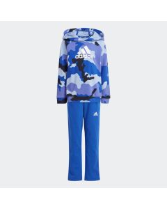 ADIDAS Trenerka essentials allover print hoodie set kids  BT - IY4301#110