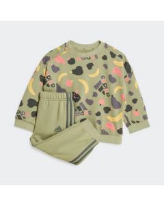 ADIDAS Trenerka essentials allover print jogger set kids BT - IZ4958#86