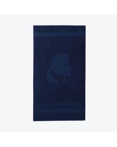 KARL LAGERFELD Peškir za plažu towel M - KL18TW01NAVY