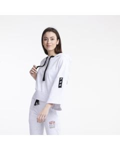 LOTTO Duks sa kapuljačom campo hoody W - LTA241F602-1B#XS