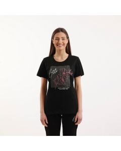 LOTTO Majica kratak rukav fiore sq t shirt W - LTA251F810-01#XS