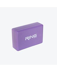 RING Joga blok 23x15x8 cm pink U - RX LKEM 3042-PINK