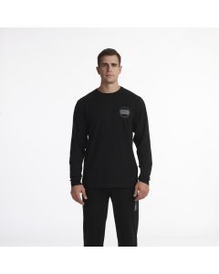 SLAZENGER Majica dug rukav heritage long t-shirt M - SLA243M802-01#S