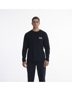 SLAZENGER Majica dug rukav heritage long t-shirt M - SLA243M802-02#S