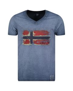GEOGRAPHICAL NORWAY Majica kratak rukav joasis ss men 401 M - SW1561H-GN#M