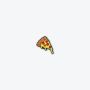 CROCS Bedž pizza slice U - 10008184