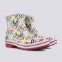 SKECHERS Čizme bobs x goldcrown heprint rain boot W - 113617-WMLT
