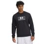 UNDER ARMOUR Duks ua rival terry logo crew M - 1390140-001