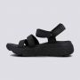 SKECHERS Sandale max cushioning lured W - 140218-BBK