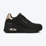 SKECHERS Patike uno wedge W - 177520-BBK