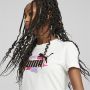 PUMA Majica kratak rukav ess+street logo tee GG - 673506-02