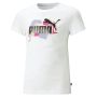 PUMA Majica kratak rukav ess+street logo tee GG - 673506-02