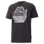PUMA Majica kratak rukav graphics rudagon tee M - 674479-01