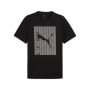 PUMA Majica kratak rukav graphics puma wording tee M - 684825-01