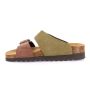 GRUNLAND Papuce hola W - CB2249-OLIVA-MARRONE