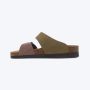 GRUNLAND Papuče hola W - CB2249-OLIVA-MARRONE
