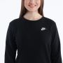 NIKE Duks w nsw club flc crew std W - DQ5473-010