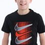 NIKE Majica kratak rukav u nsw tee core brandmark 4 BG - DX9525-010