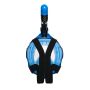 BLUE REEF Maska full face black blue U - EK-05