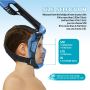 BLUE REEF Maska full face goggle U - EK ADULTS