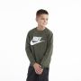 NIKE Duks k nsw club flc crew ls hbr BG - FD2992-325