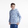 NIKE Duks sa kapuljačom k nsw club ft hdy aop BG - FN8741-440