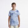 NIKE Majica kratak rukav nsw tee club ssnl aop BG - FN9612-440