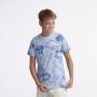 NIKE Majica kratak rukav nsw tee club ssnl aop BG - FN9612-440