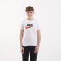 NIKE Majica kratak rukav nsw tee futura hbr BG - FZ5178-100